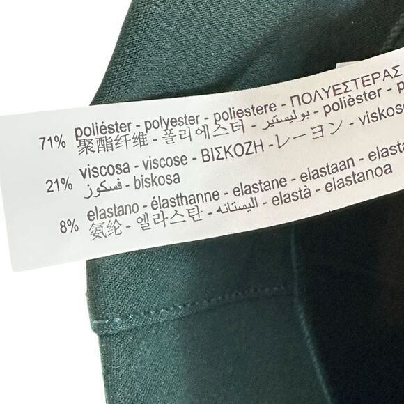 Zara Forest Green Wide Leg Culottes | Size XXL - Picture 9 of 10